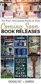 Upcoming Book Releases 2020 In 2020 Book Club Books Book Release Books