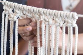 Diy macrame curtain demo (advanced) this is a demonstration for advanced textile artists. How To Craft Your Own Macrame Curtain To Decorate Your Home