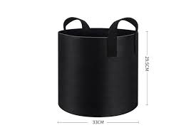 These injection molded pots have impact modified plastic added for extra strength and durability. Fabric Plant Pots Grow Bags Container Bag Pouch Root 7 Gallon Planter Pot 5 Pack Matt Blatt