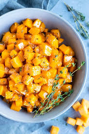 Start with a simple roasted butternut squash or spice it up with cinnamon. Maple Roasted Butternut Squash Cubes Evolving Table