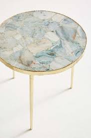 Agate Side Table Unique Living Room Furniture Furniture Coffee Table