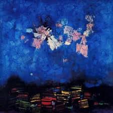 Ccp On Instagram Happy Birthday Mordecai Ardon Sometimes The Artist Will Stand Overwhelmed Almost Afraid W Painting Landscape Paintings Abstract Painting