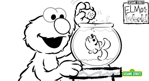 Hello and thank you for visiting our flower coloring pages. Elmo S World Coloring Page Printable Sesame Street Pbs Learningmedia