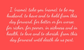 We did not find results for: 6 Wedding Vows Ideas And Examples Youqueen