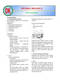 Adanya etos kerja yang merupakan sikap. Optimal Biologi 8
