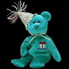Birthday Bear Beanie Baby Worth Ty December Birthday Bear With Hat Beanie Baby Toy By Ty Http Www Amazon Com Dp B000f8j3le Ref Cm Sw Beanie Baby Bears Baby Beanie Beanie Baby Collectors