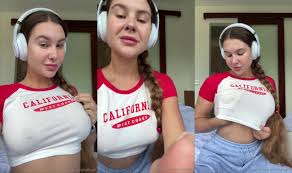 Katyfitgirl Caressing Her Tits | PimpBunny