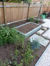 Side Border With Raised Vegetable Bed Garden Makeover Vegetable Beds Raised Small Garden