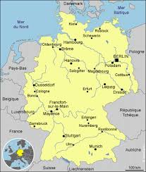 En allemagne, il est possible de réaliser des tests pcr dans des délais raisonnables ; Cartograf Fr Carte De L Allemagne