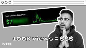 How much youtube paid me for 1 million views (with proof). Bts How Much Money I Made Off 100k Views On Youtube Youtube