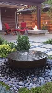 Best 50 Modern Yard Ideas Modern Home Water Features In The Garden Modern Front Yard Backyard Water Feature