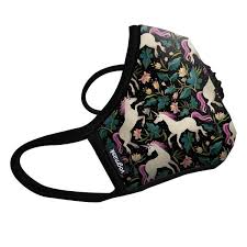 tapestry valved microfiber vogmask