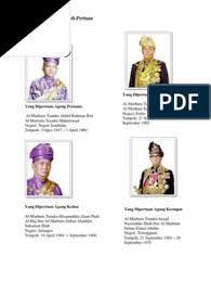 · memansuhkan imuniti bagi yang dipertuan agong daripada kesalahan jenayah. Senarai Yang Di Pertuan Agong 1 14