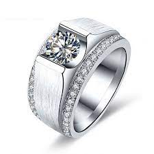 Choucong Fashion Jewelry Men Ring 2ct 5a Zircon Cz 925 Sterling Silver Ring Engagement Wedding Wedding Ring Diamond Band Silver Engagement Rings Rings For Men