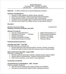 Resume Examples Pharmacist Resume Objective Effective Resume Sample Resume
