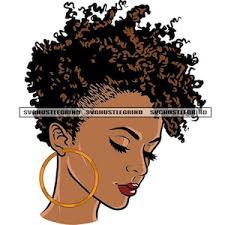 Curly Hair Girl Wall Art