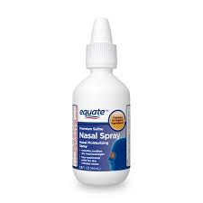 Equate Premium Saline Nasal Moisturizing Spray 1 5 Fl Oz Walmart Com In 2020 Spray Moisturizer Saline Nasal Spray Nasal Spray