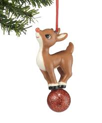 Department 56 Rudolph The Red Nosed Reindeer Light Up Ornament Christmas Reindeer Decorations Reindeer Lights Red Nosed Reindeer