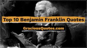 Tell me and i forget, teach me and i may remember, involve me and i learn.―. 76 Inspiring Benjamin Franklin Quotes Freedom