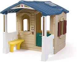 Gartenpirat spielhaus lilli für draussen kinderhaus aus holz für den garten sind sie suchen nach informationen über die gartenpirat spielha. Beauty Scouts Kinderspielhaus Leni Aus Kunststoff 147 3x124 5x128 6cm Braun Kunststoffspielhaus Spielhaus Gartenhaus Kinder Spiel Haus Outdoor Klingel Postfach Amazon De Garten