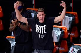 How tall is meyers leonard? at the moment, 26.01.2020, we have next information/answer Nba Miami Heat Centre Meyers Leonard Suspended By Team Over Anti Semitic Slur Sports News Firstpost