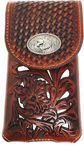 Maybe you would like to learn more about one of these? Buy Texas West Western Cowboy Tooled Floral Leather Horse Concho Belt Loop Cell Phone Holster Case In 3 Colors Black Beige Online In Hong Kong B07zk9drcr