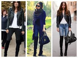 Resultado de imagem para como usar bota over the knee na balada