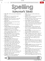 Spelling Assignments And Activities In 2020 Teaching Spelling Spelling Homework Word Work
