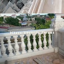 Lan can đá granite khối đẹp 004 độ bền đẹp cực cao