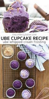 Ube Cupcakes Recipe Video And Step By Step Photos Ube Cupcake Recipe Cupcake Recipes Filipino Food Dessert