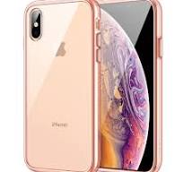 JETech Case for iPhone Xs Max 6.5-Inch, Non-Yellowing Shockproof Phone  Bumper Cover, Anti-Scratch Clear Back (Rose Gold)