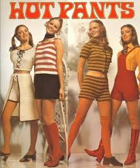Fashions Hot Pants 70s Fashion Vintage Outfits