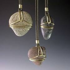 402 Beach Stones Rock Jewelry Wire Jewelry Jewelry Tutorials