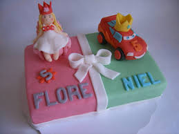 Birthday Cake For Brother And Sister Princess Cars Lightning Mcqueen Birthday Cake For Twins Http Alatarte Wix Com Twin Birthday Cakes Birthday Cake For Brother Lightning Mcqueen Birthday Cake