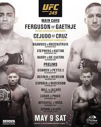 7:00 pm pst check ufc 260 local time and date location: Ufc 249 Gaethje Vencio A Ferguson Y Ahora Busca Pelear Con Khabib Por El Titulo Mundial Espn Fox Action Youtube Libero Pe
