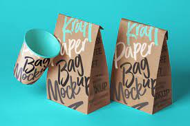 Kraft Paper Psd Coffee Bag Mockup Psd Mock Up Templates Pixeden