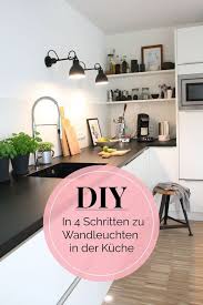 Die küche ist offen zum wohnraum und mit halbhohem. Diynstag Kleines Kuchen Makeover Fur Neue Wandleuchten Bei Lunchen Wandlampen Wandleuchte Kleine Kuche
