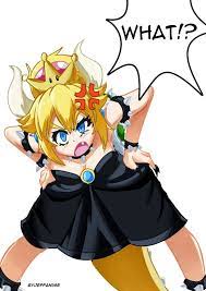 bowsette by jeffanime super mario guy pictures mario art