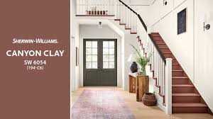 Hale navy is a very trendy benjamin moore paint color. November 2020 Color Of The Month Canyon Clay Sherwin Williams Youtube