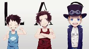Click the wallpaper to view full size. One Piece Ace Luffy And Sabo Hd Anime Wallpapers Hd Wallpapers Id 36716