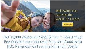 Rewards Canada Rbc Visa Infinite Avion Up To 20 000 Bonus