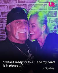 Hulk Hogan's wife, Sky Daily, broke her silence following the loss of her  partner and “heart” after his sudden death at 71. See her full tribute  here: bit.ly/44ZfF9m. (📸: Courtesy of Sky
