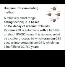 If this is an absolute dating method used by the age. Based On Radioactive Dating Using Uranium And Thorium Isotopes It Is About Brainly In