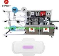 2023 Full Servo Lady Sanitary Napkin Machine Full Automatic Sanitary Napkin  Pads Making Machine with Online Sanitary Pad Packaging Machine