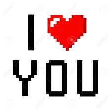 Venu tout droit des premiers jeux video le pixel art va reveiller lartiste qui sommeille en toi. Pixel Art Heart I Love You Color Icon Valentine Royalty Free Cliparts Vectors And Stock Illustration Image 85235953