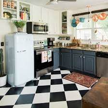 Checkerboard Kitchen Floor Ideas Retro Tile Trend Retro Kitchen Kitchen Design Decor Kitchen Flooring