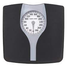 My walmart bought scale gave a different weight every time, but this one is perfect. Health O Meter Antimicrobial Dial Bathroom Scale Walmart Com Walmart Com