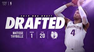 Complete information on future nba draft pick obligations and credits on realgm.com. Thybulle Selected As The No 20 Pick In The 2019 Nba Draft University Of Washington Athletics