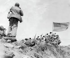 Joe Rosenthal and the flag on Iwo Jima - by Marc Lancaster
