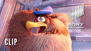 Black Cartoon Bird With Spiky Hair Oh It S Onnnn The Team Takes On Axel Aka David Dobrik In A Dance Off To Get To The Sup Angry Birds Movie Face Painting Halloween Contemporary Dance Videos